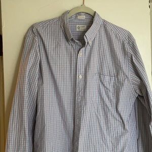 J. Crew 2-ply Stripped Buttondown